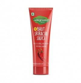Wingreens Farms Bhut Sriracha Sauce   Tube  100 grams